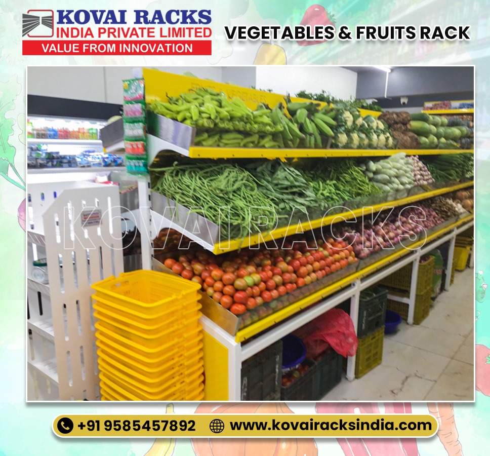 Vegetable and Fruits Shop Racks